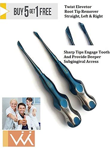 Buy Dental Extraction-Atraumatic Twist Elevator Set of 2. it Works Down ...