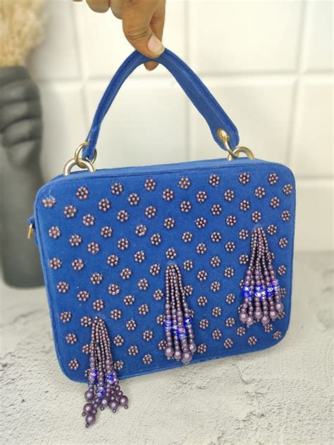 MDF Embroidered Clutches — Wooden Embroidered Clutch Bags | VRPS ...