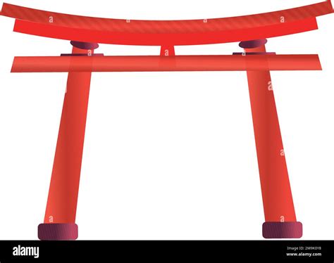 Isolated colored japanese shrine building Vector Stock Vector Image ...