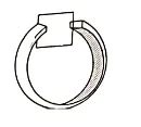 The given figure shows a conducting square loop placed parallel