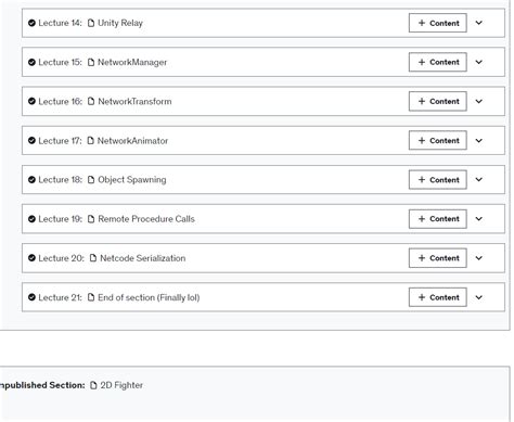 Unity Netcode Tutorial 的图像结果