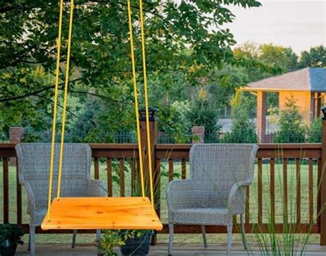 ZENRISE® Natural Wooden Swing with Ropes for Adults and 10+ Years Kids ...