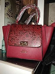Lavie Women's Satchel (Purple, Plum) : Amazon.in: Fashion