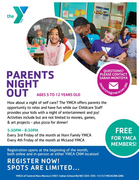 Parents Night Out - YMCA Central New Mexico