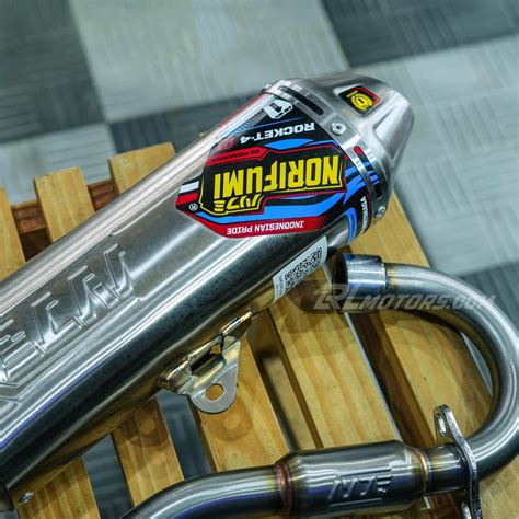 NORIFUMI ROCKET 4 Standard SS Exhaust For Xpulse 200 – LRL Motors
