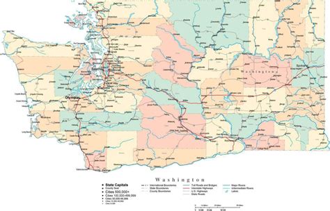 Map Washington State 的图像结果