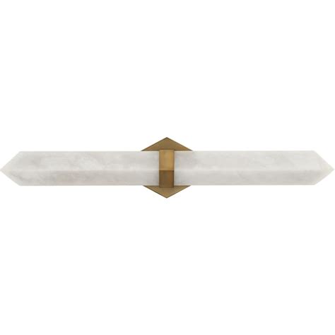 Modern Forms WS-20428-AB Javelin 1 Light 28 inch Aged Brass Bath Vanity ...
