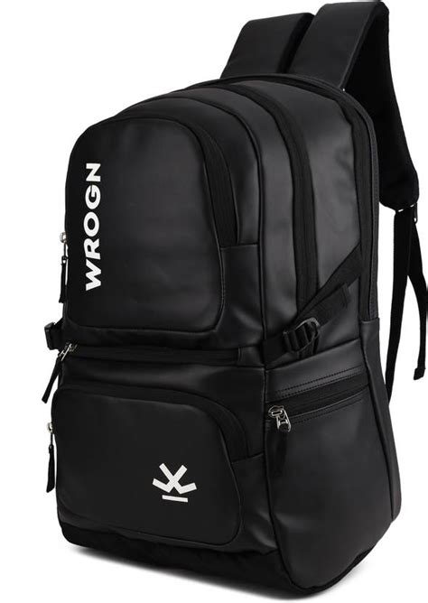 WROGN Unique Bag with rain cover Office/School/College/Business/REXINE ...