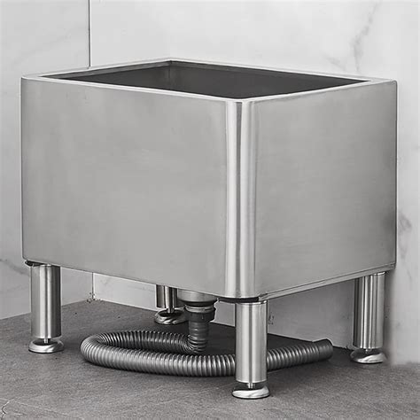 Floor Mount Mop Sink Stainless Steel Mop Service Basin, Household ...