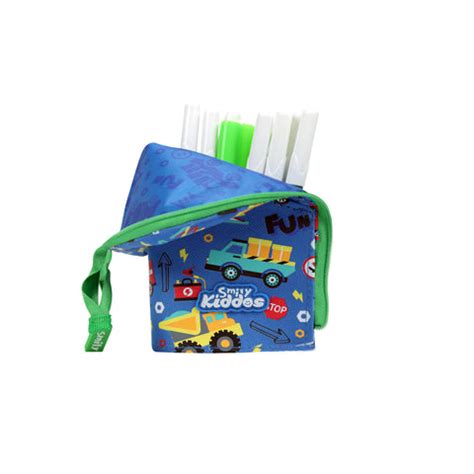 Buy Smily Pen Holder Case (Blue) For School Kids Online in India ...