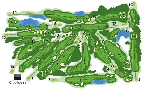 Golf Course Layout Maps 的图像结果