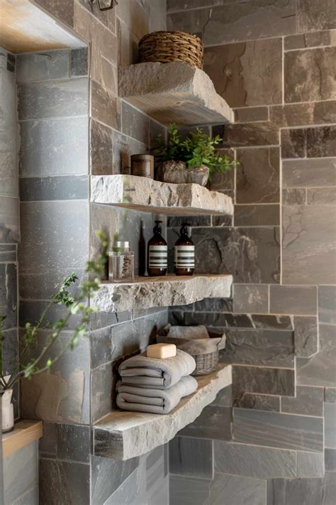 28 Unique Bathroom Shower Shelf Ideas for Storage | Shower shelves ...