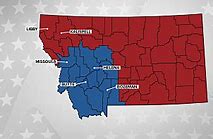Image result for Montana Election Results Map