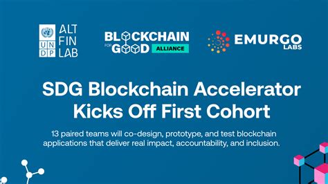 SDG Blockchain Accelerator Kicks Off With First Cohort – Innovation ...