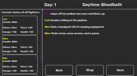 Image result for Hunger Game Fighting Simulation