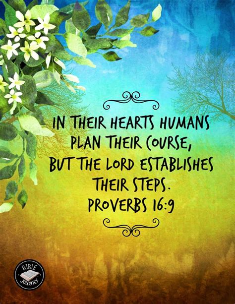 Proverbs 16:9 NIV - The Divine Guides Our Path in Life