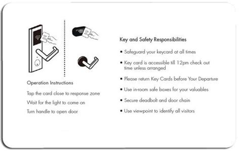 Image result for Hotel Key Card Operating Instructions