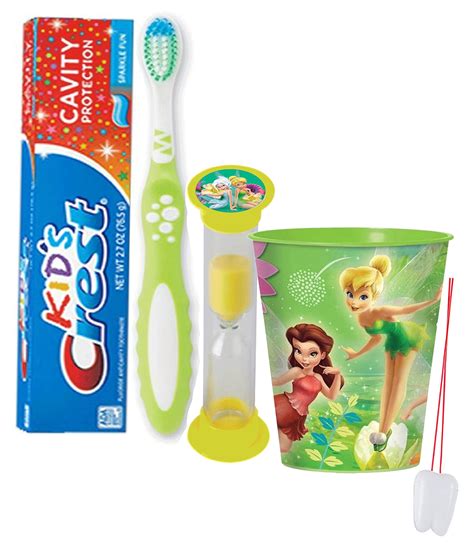 Buy Disney "Fairies" Inspired 4pc Bright Smile Oral Hygiene Set ...