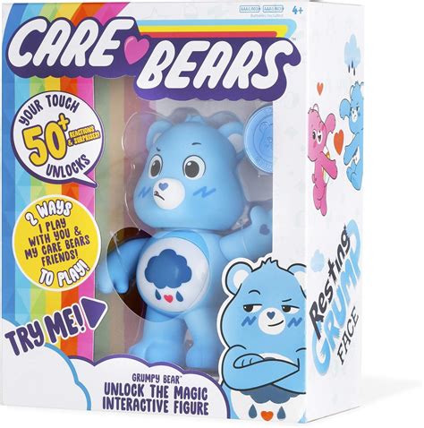 Buy Care Bears Grumpy Bear Interactive Collectible Figure Online at ...