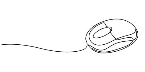 Computer Mouse Line Drawing 的图像结果