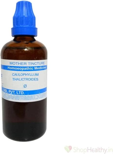 Buy SBL Caulophyllum Thalictroi Q Mother Tincture - 100 ml || ShopHomeo ...