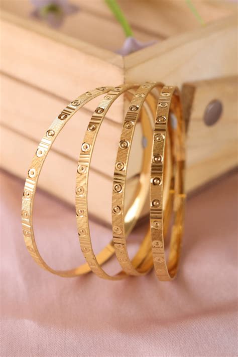 Sana Bangle ( Set of 4 ) - Zeraki Jewels
