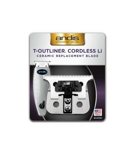Andis Cordless T-Outliner Li Ceramic Replacement Blade #04590 - Barber ...