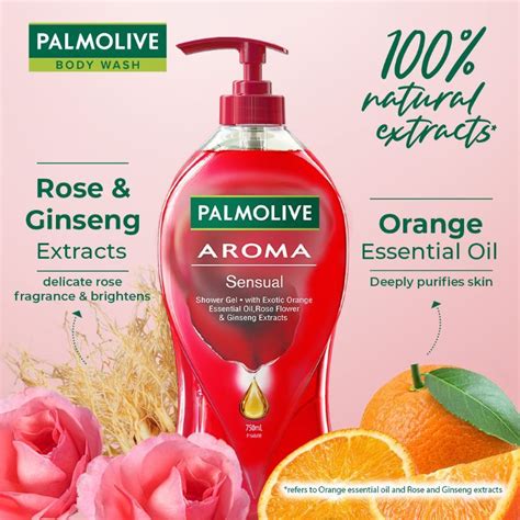 Buy Palmolive Ginseng, Rose & Orange Essential Oil Aroma Pure Sensual ...