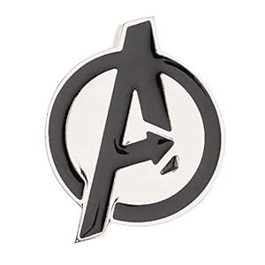 Buy The Tie Hub A Logo Silver Lapel Pin For Men at Amazon.in