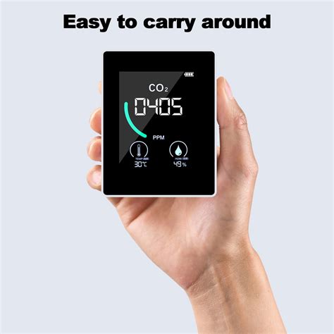 Buy IRFORA CO2 Meter Indoor Carbon Dioxide Detector with Heat ...