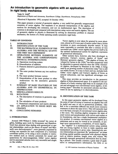 Rezultat imagine pentru Geometric Algebra Introduction