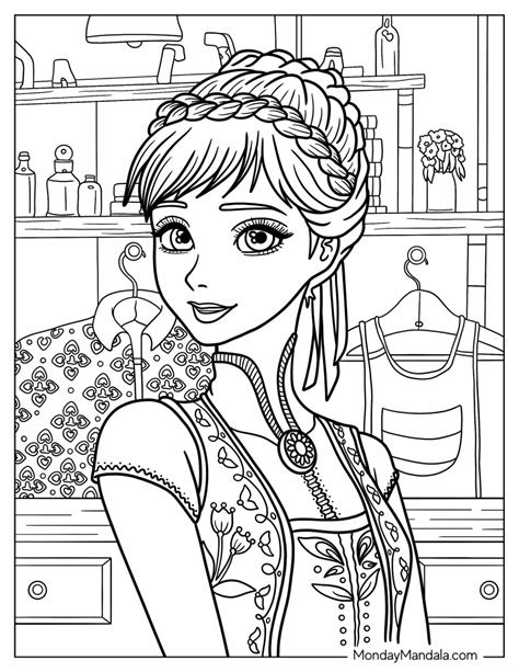 20 Anna Coloring Pages (Free PDF Printables)