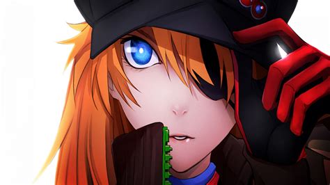 Evangelion Asuka Desktop Wallpaper