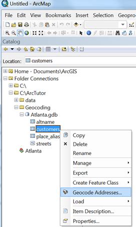 Image result for ArcMap Geocoding