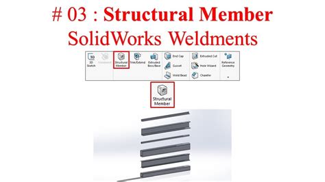 Image result for SolidWorks Structural Member