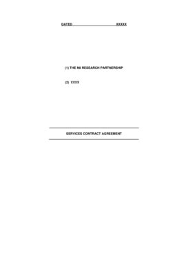 18+ Free Editable Outsourcing Service Agreement Templates in MS Word ...