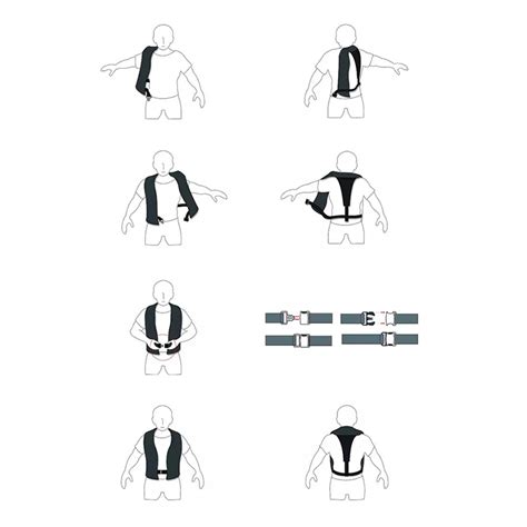 Image result for Inflatable Life Jacket Instruction