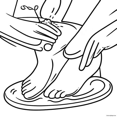 Image result for Foot Washing Activity Pages