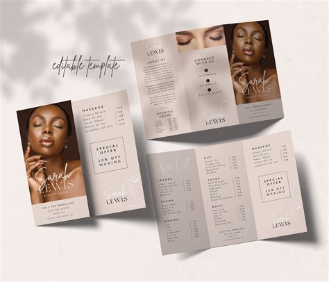 Spa Brochure Templates