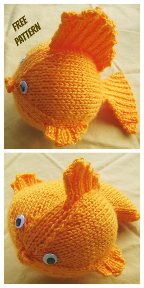 Knit Fish Shape Pattern 的图像结果