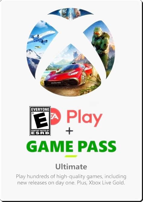X-BOX Game Pass Ultimate 12 Months Validity + EA Play Game Pass (E-Mail ...