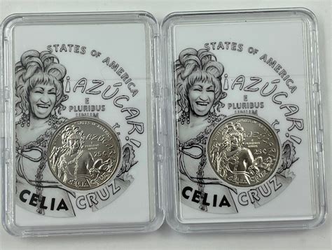 2024 PD CELIA CRUZ AMERICAN WOMEN P D QUARTERS IN SLAB (DESIGN CC-R-01 ...