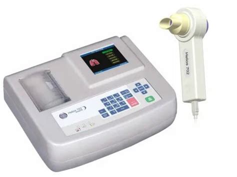 RMS Helios 702 Portable Spirometer | PFT Machine with Inbuilt Printer ...
