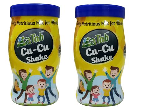CU-CU SHAKE 150g Badam and Kesar Flavored Milk Powder PACK OF 2 ...