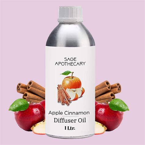 Apple Cinnamon Diffuser Oil For Relax Calm Mood, Natural Homely Fragra ...