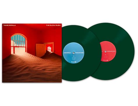 Tame Impala "The Slow Rush" Album On Green Color Vinyl LP Record ...