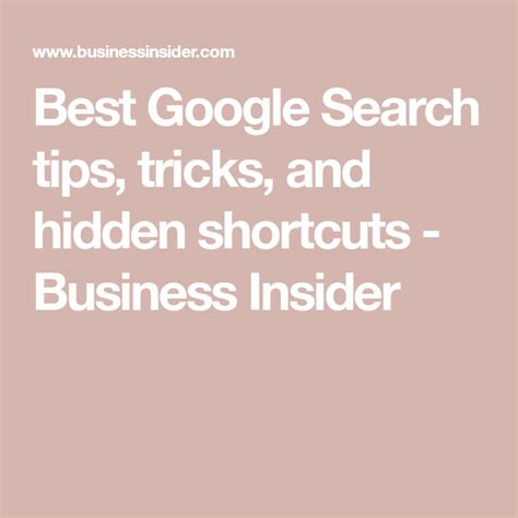 Google Search Tips 的图像结果
