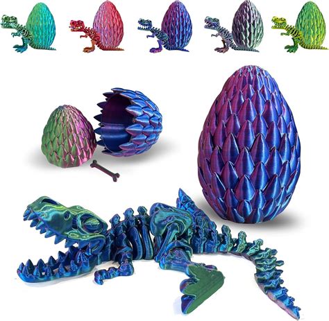 Utosday 3D Printed Dinosaur Toy, 3D Printed Dinosaur Egg India | Ubuy