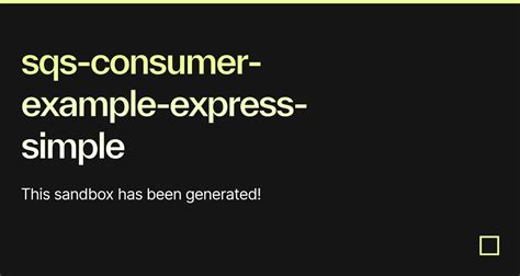 Image result for SQS Code Example JS