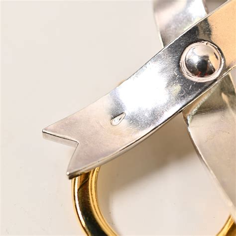 LARRY SMITH x BW Sterling Silver Ribbon Keychain | Button Works Store ...